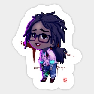 DBD CHIBI survivor Claudete Sticker